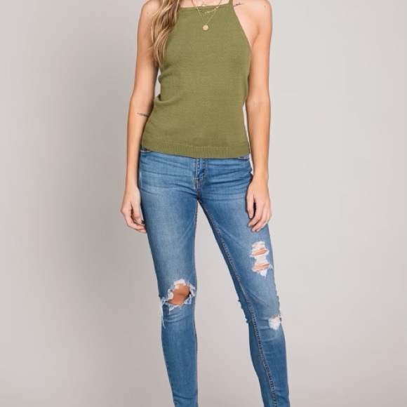 NEUTRAL ESSENTIALS Olive Tank Top - Picture 8 of 13